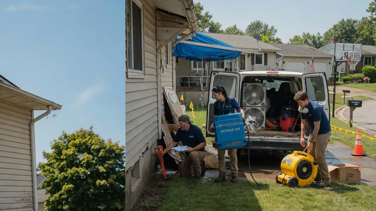 Ceiling Leak Cleanup in Whitney, PA near me