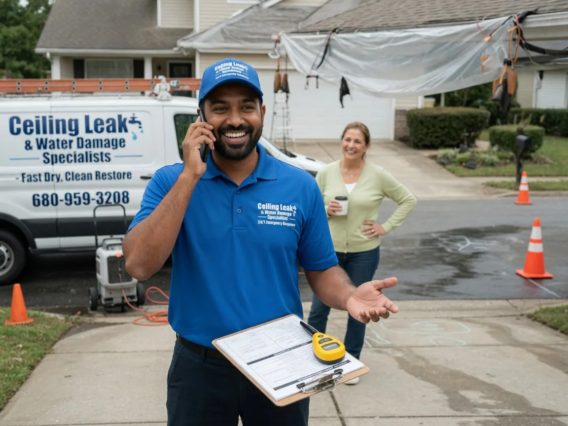 Ceiling Leak Cleanup Whitney, PA FAQs